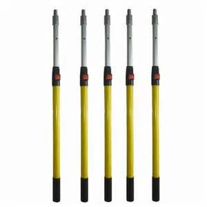 Rallonges télescopiques télescopiques robustes en fibre de verre